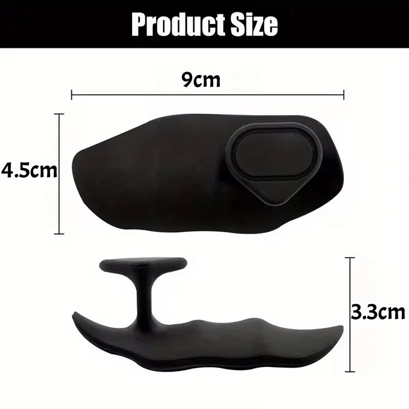 Poignées Musculation Antidérapantes en Silicone Ergonomiques