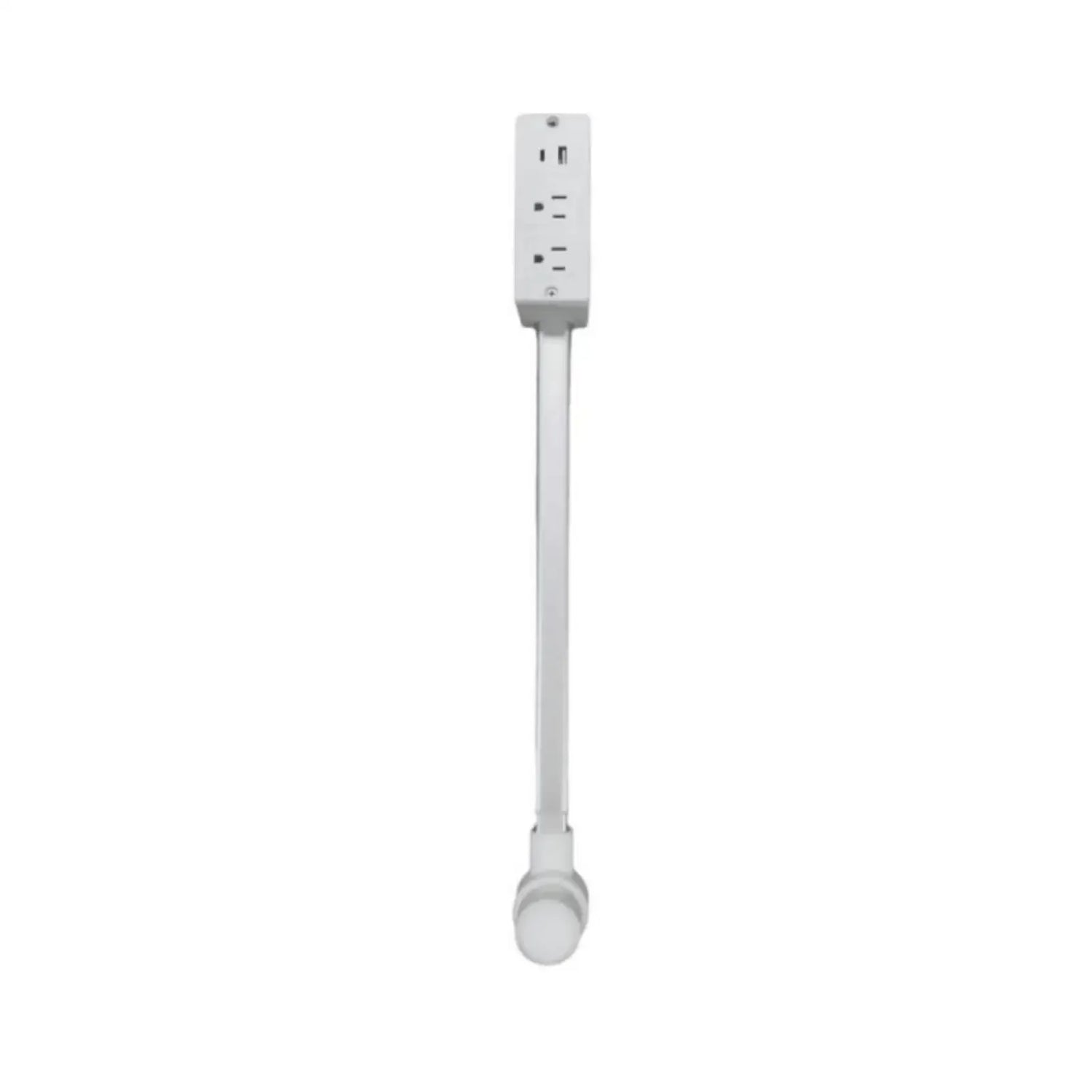 Carré US Couleur Rallonge Prise Murale Rotative Avec Ports USB-A et USB-C