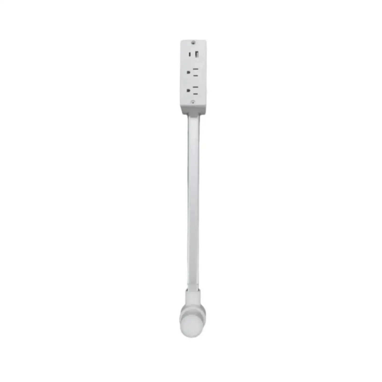 Carré US Couleur Rallonge Prise Murale Rotative Avec Ports USB-A et USB-C