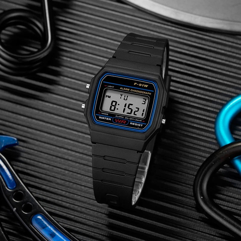 Montre Sport Digitale Étanche Homme Enfant Avec Alarme