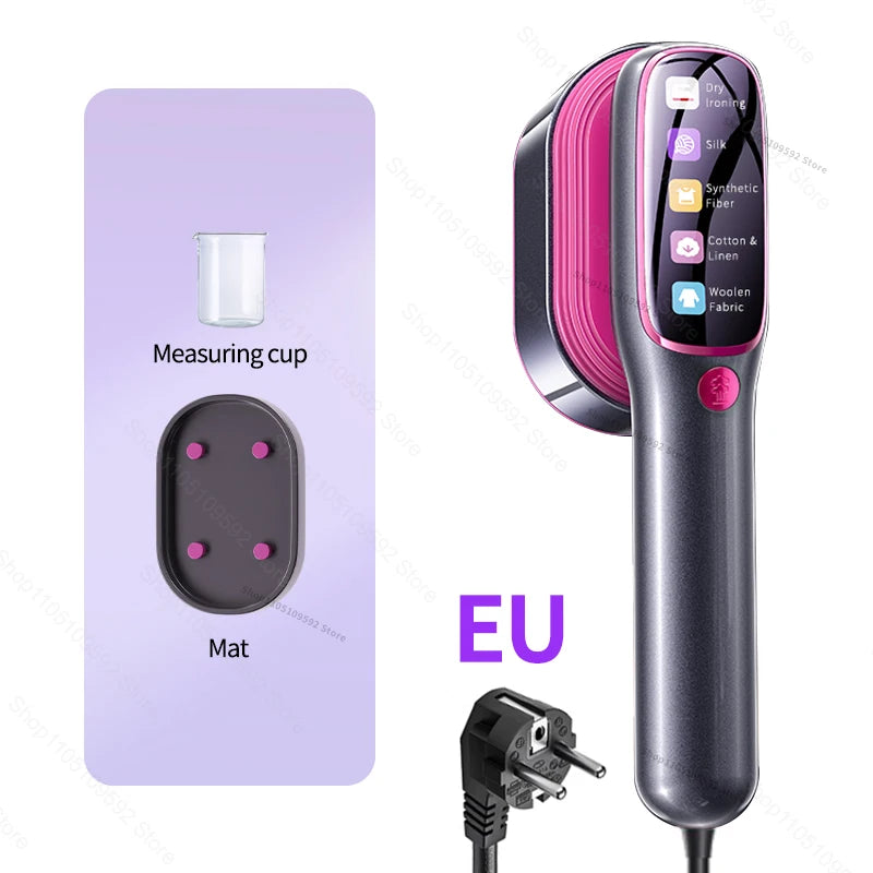 Violet Couleur Défroisseur Vapeur Portatif 1200W Anticalcaire Voyage
