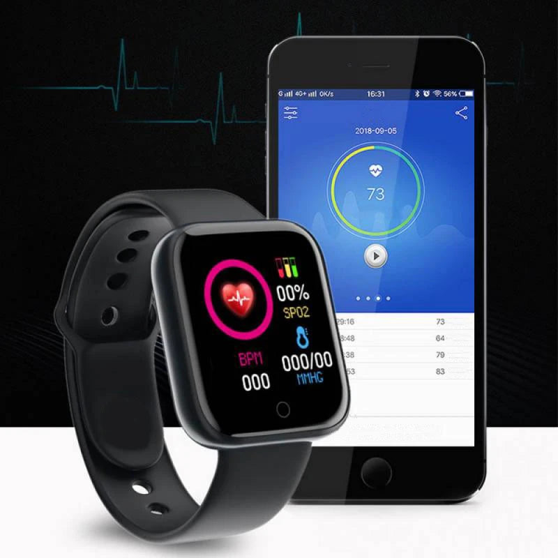 Montre Connectée Sport Étanche IP67 – Suivi Activité