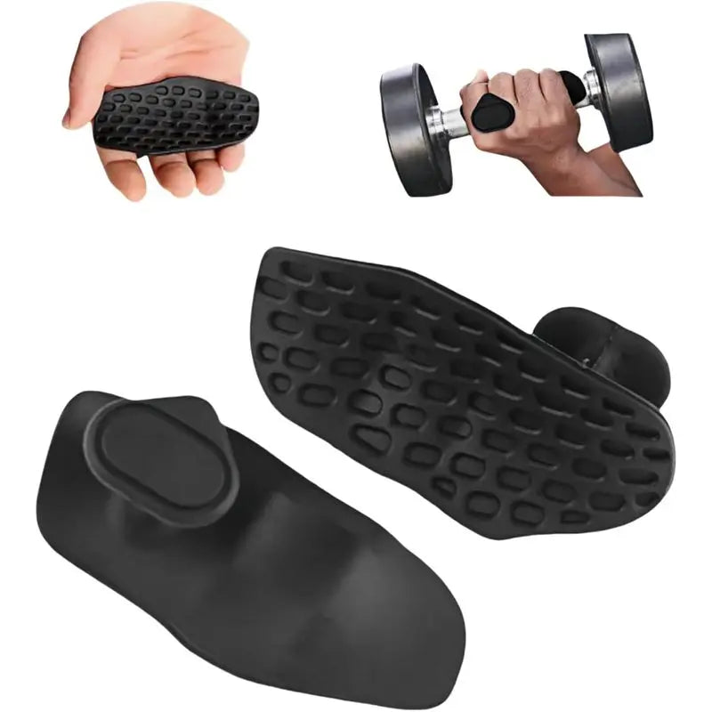 Poignées Musculation Antidérapantes en Silicone Ergonomiques