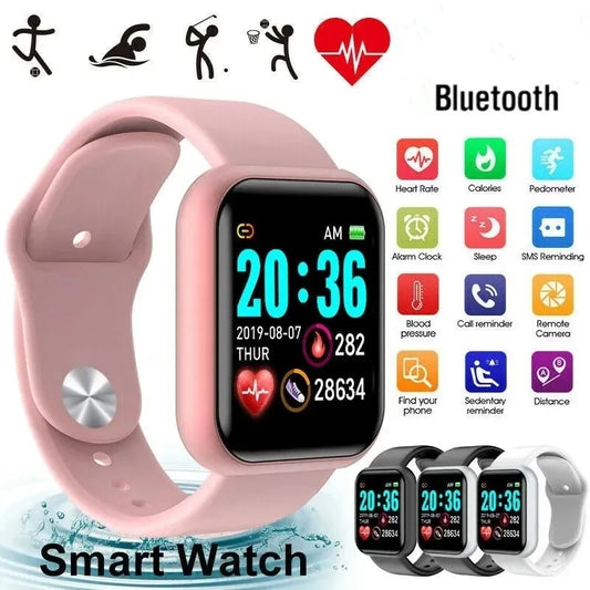Montre Connectée Sport Étanche IP67 – Suivi Activité