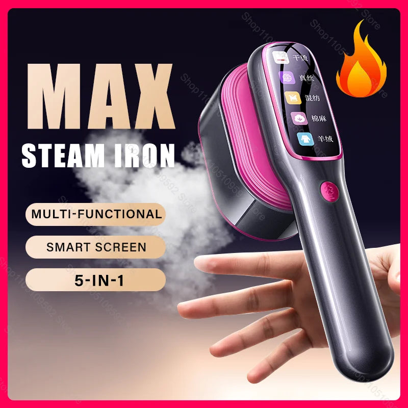 Défroisseur Vapeur Portatif 1200W Anticalcaire Voyage