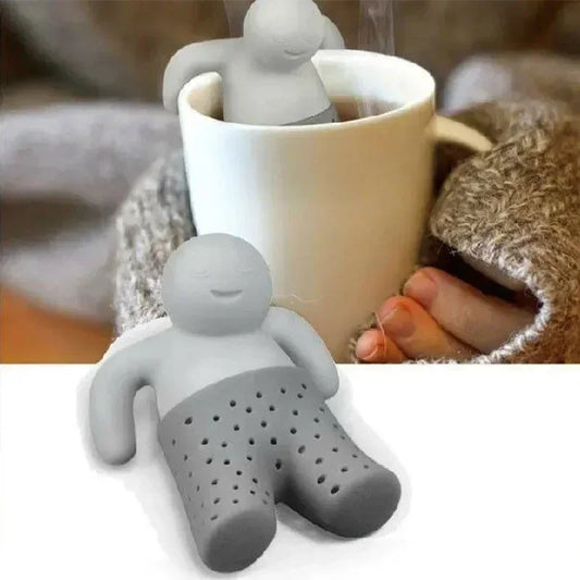 Infuseur À Thé En Silicone Alimentaire Forme Bonhomme