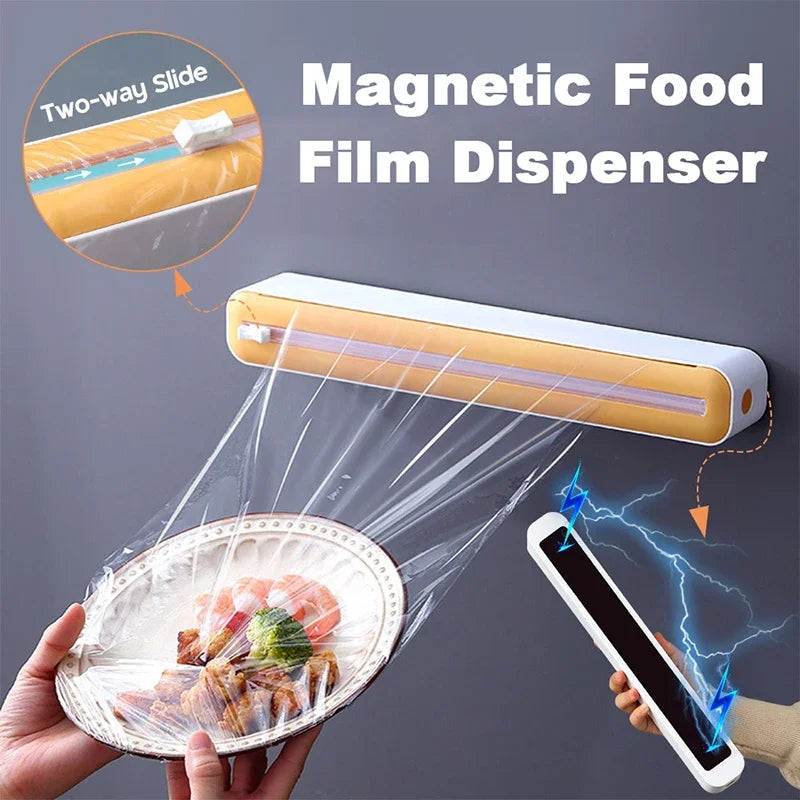 Distributeur Film Alimentaire Magnétique Avec Coupeur
