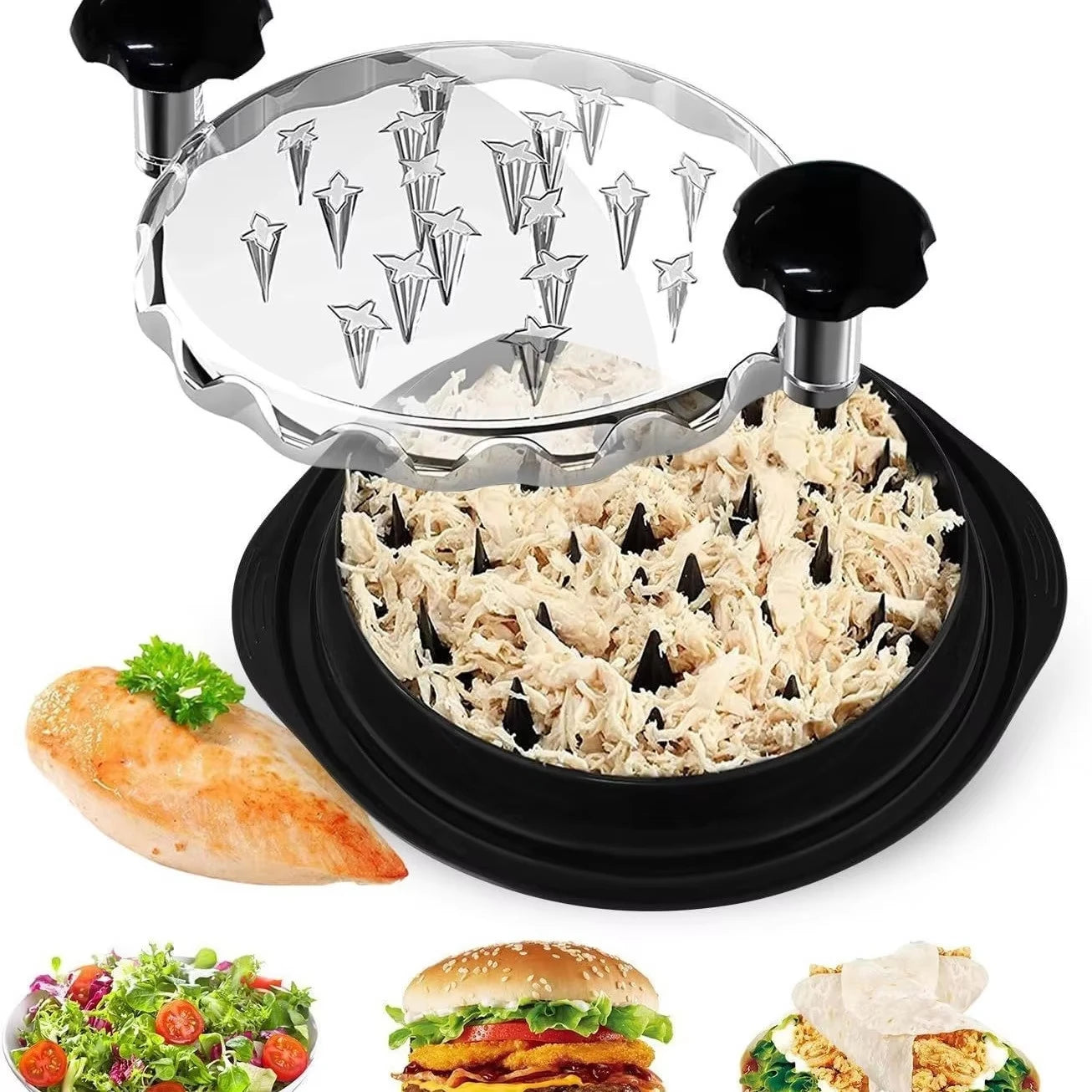 Hachoir À Viande Pour Poulet – Déchiqueteur Avec Couvercle