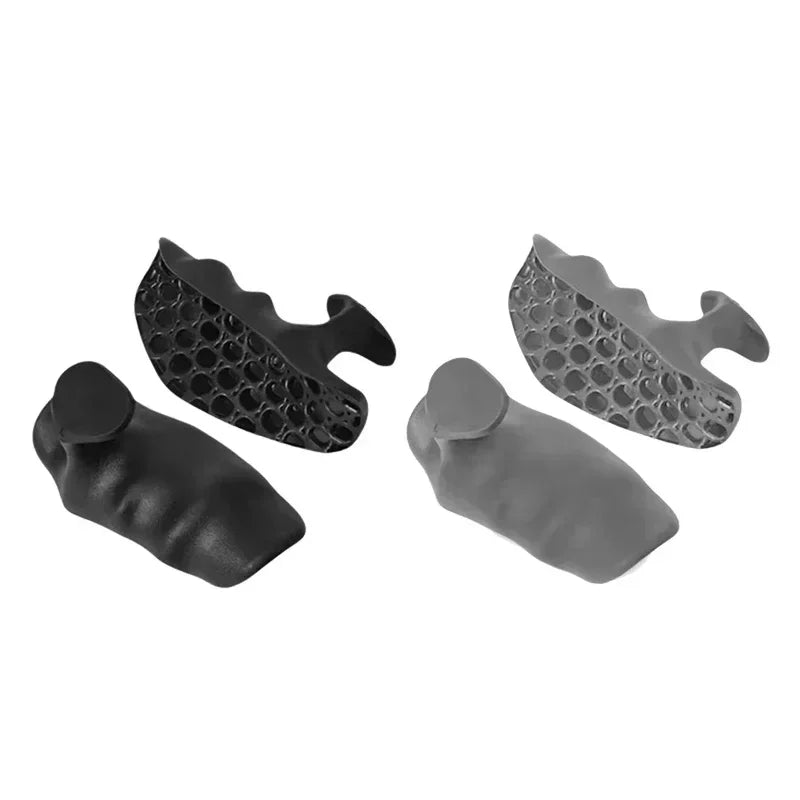 Mix 2 paires Couleur Poignées Musculation Antidérapantes en Silicone Ergonomiques
